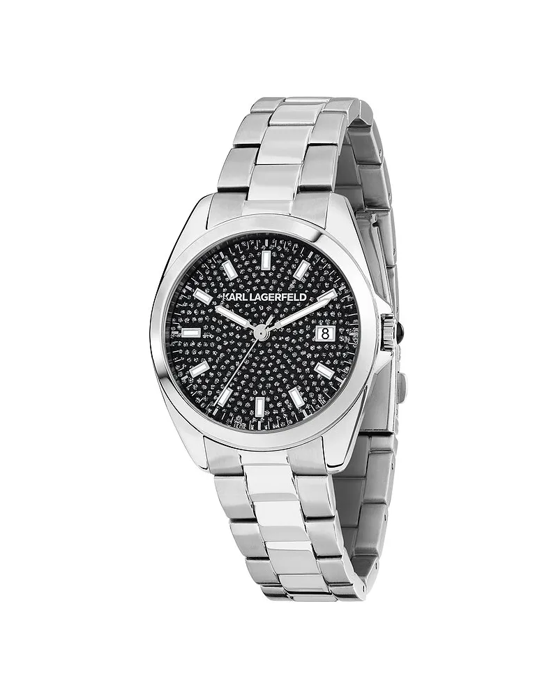 Karl Lagerfeld Damenuhr Silber