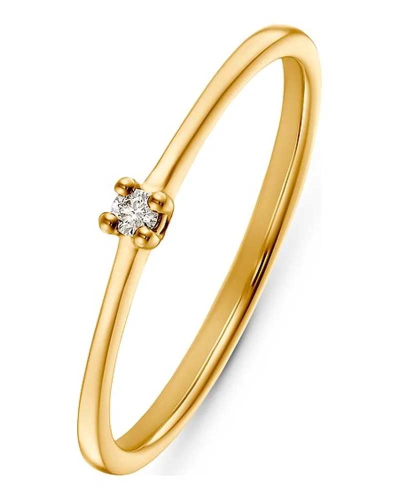 VALERIA Damenring Gelbgold