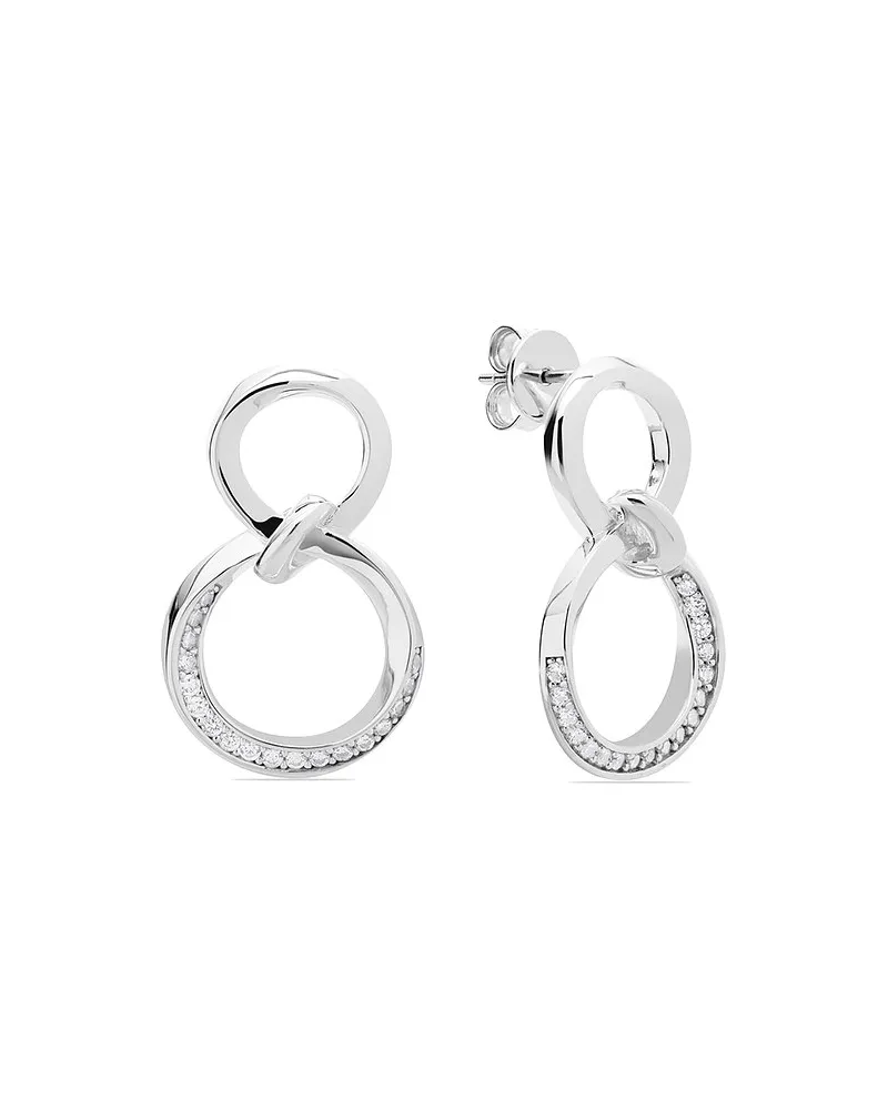 JETTE Ohrhänger LOOP Silber