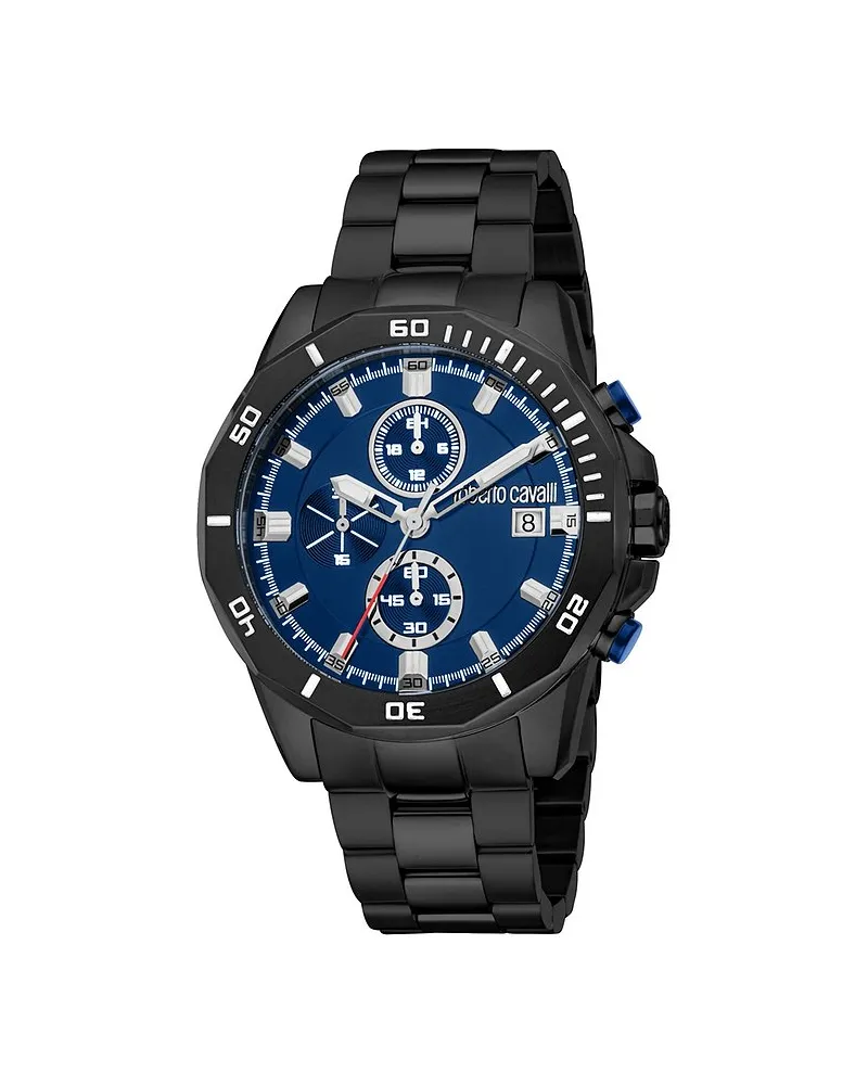 Roberto Cavalli Herrenuhr Uomo Sport III Schwarz