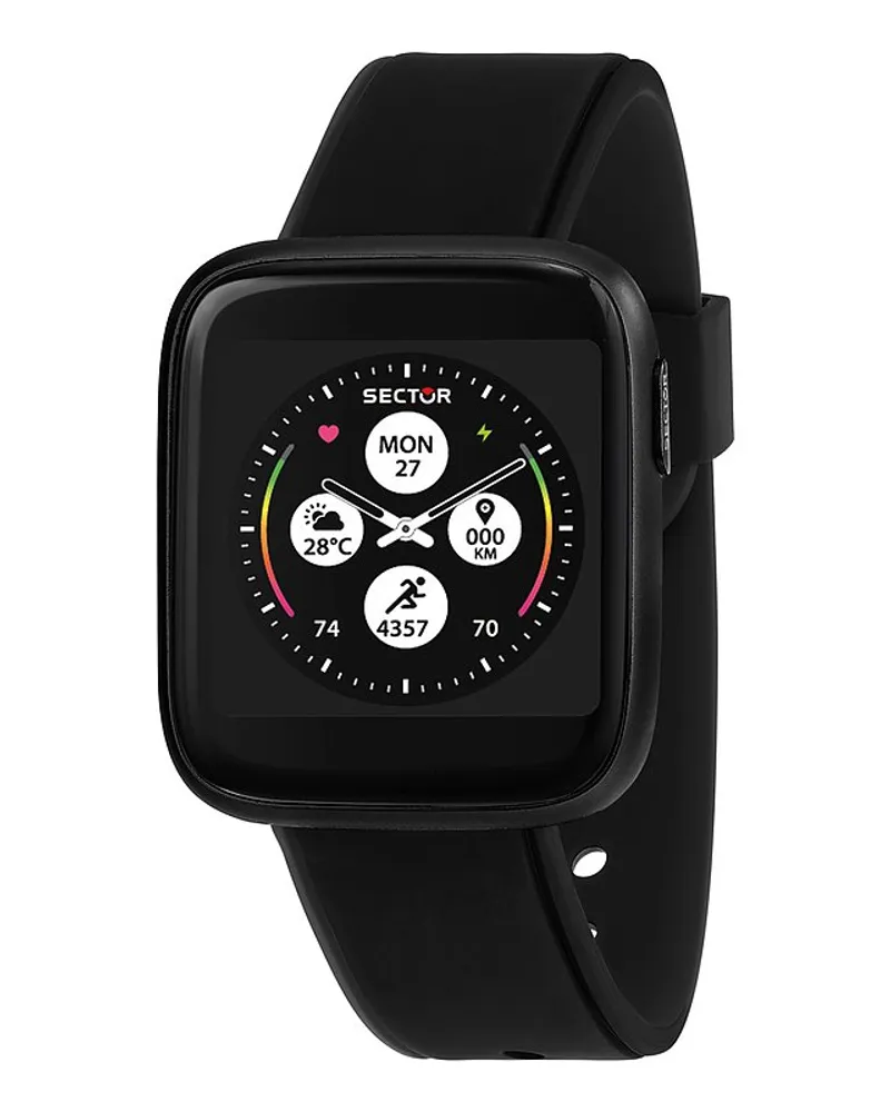 Sector  Smartwatch S-04 Colours Schwarz