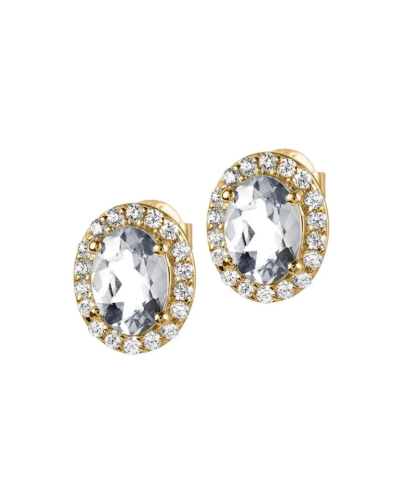 Jacques Lemans Ohrstecker Gelbgold