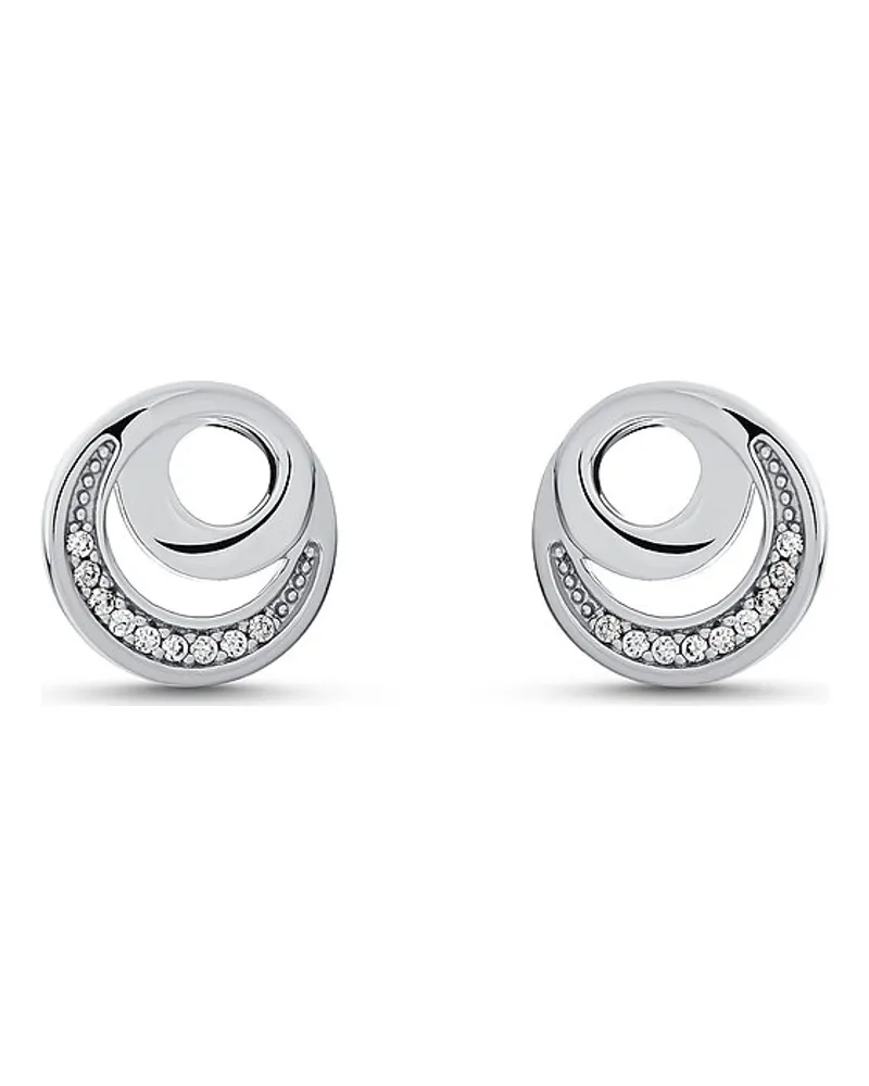 JETTE Ohrstecker LOOP Silber