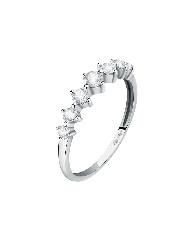 FAVS. Damenring Silber