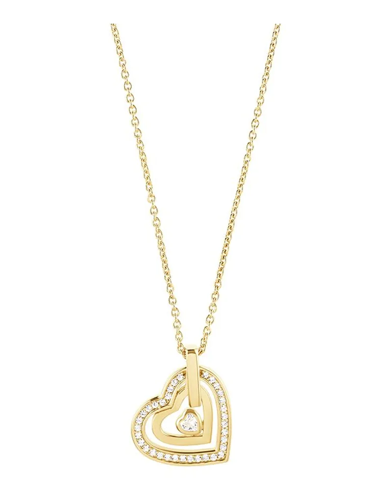 JETTE Kette HEARTS Gelbgold