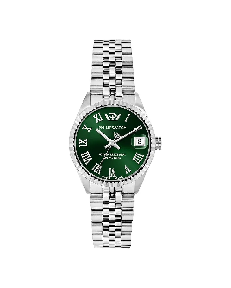 Philip Watch Damenuhr Caribe Urban Silber