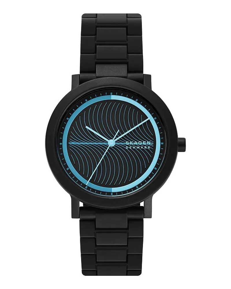 Skagen Herrenuhr Aaren Ocean Schwarz