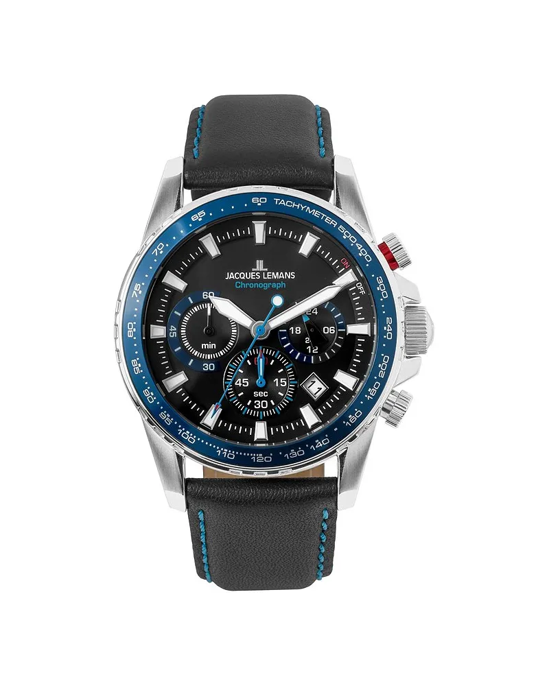 Jacques Lemans Chronograph Liverpool Silber