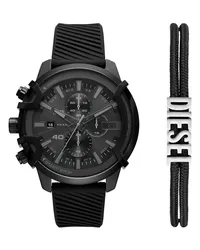 Diesel Uhren-Set GRIFFED Schwarz