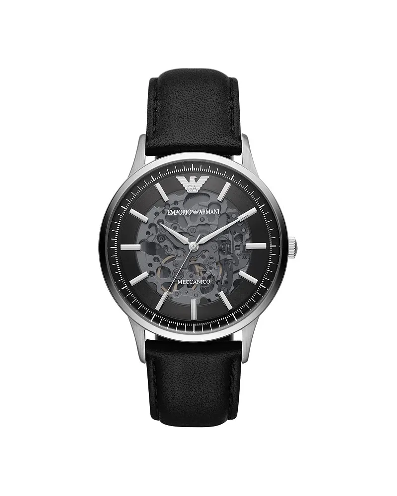 Emporio Armani Herrenuhr Silber