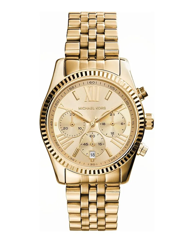 Michael Kors Chronograph Lexington Gold