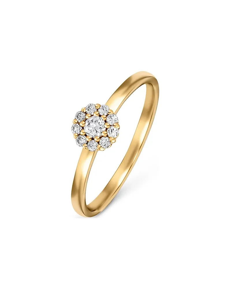 VALERIA Damenring Gelbgold