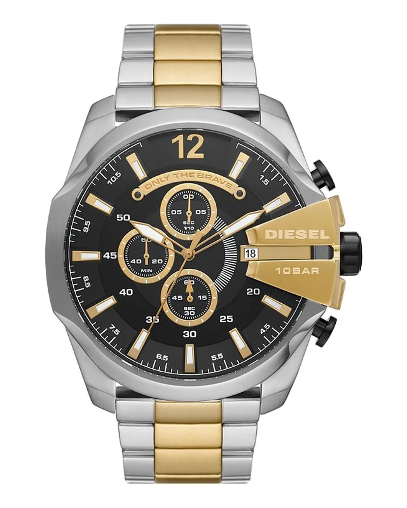 Diesel Chronograph Mega Chief Bicolor