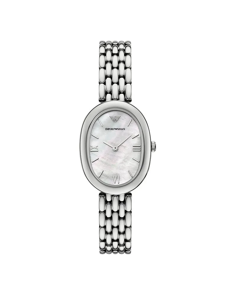 Emporio Armani Damenuhr Silber