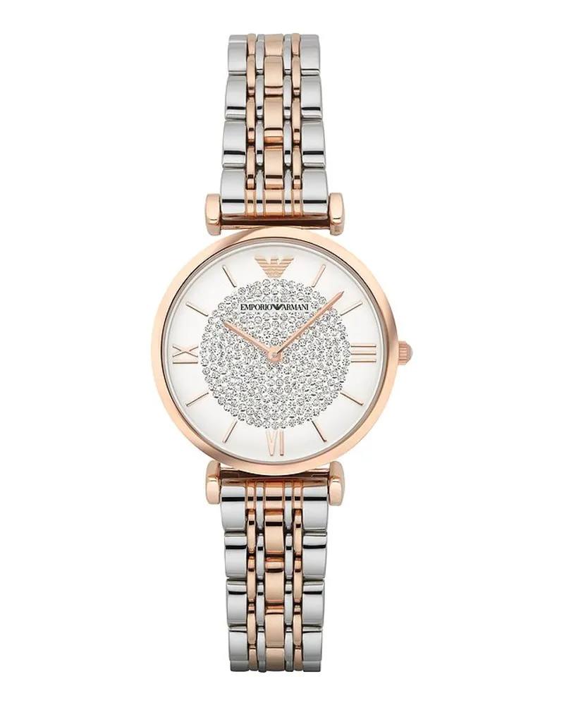Emporio Armani Damenuhr Bicolor