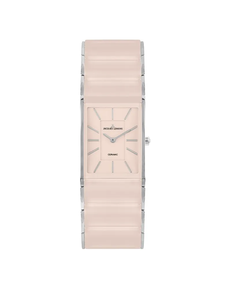 Jacques Lemans Damenuhr Dublin Silber