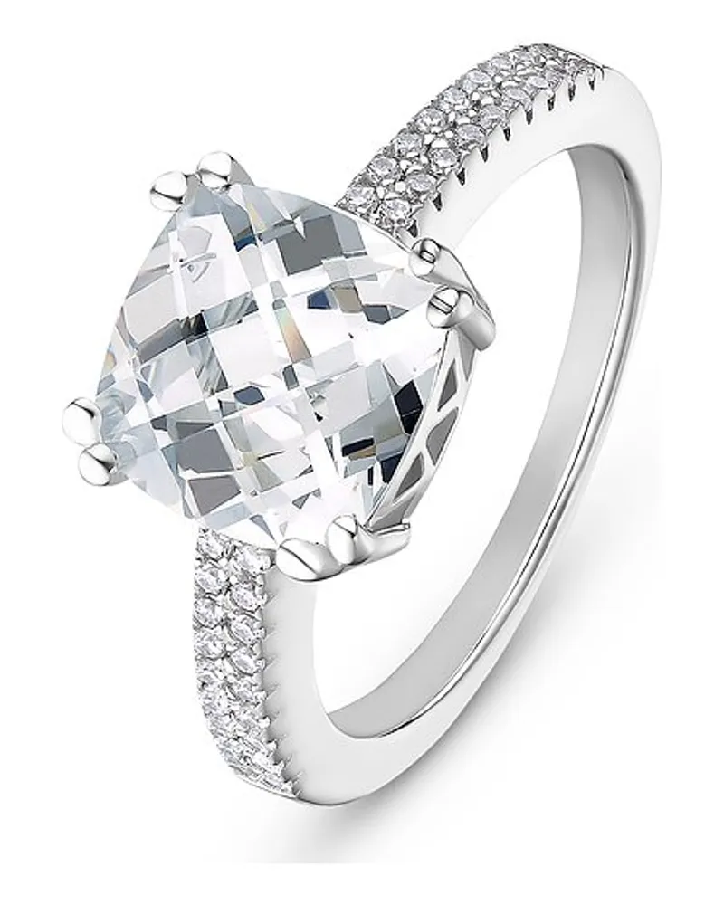 FAVS. Damenring Silber