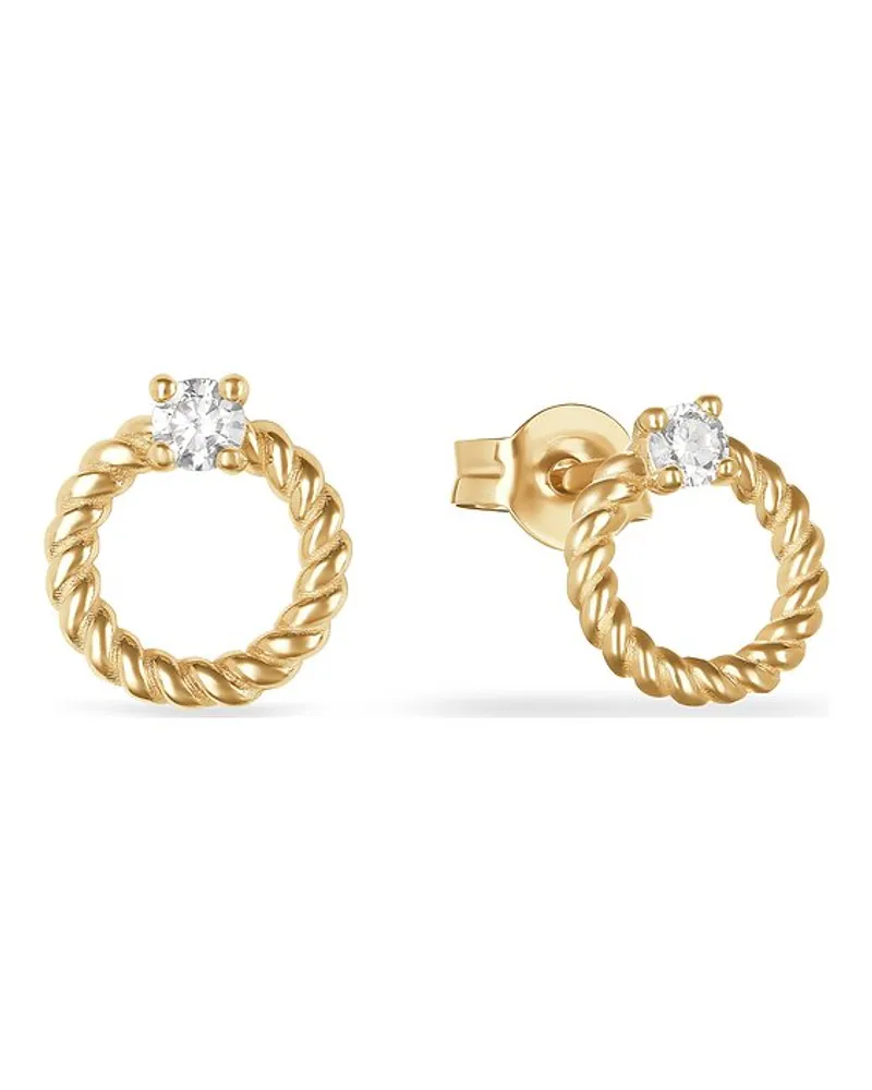 FAVS. Ohrstecker Gelbgold