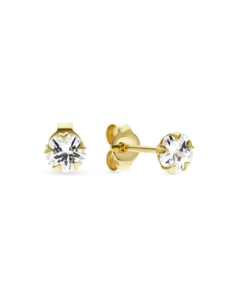 FAVS. Ohrstecker Gelbgold
