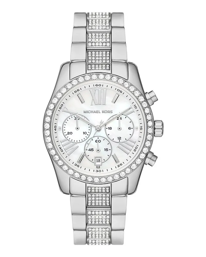 Michael Kors Chronograph Lexington Silber