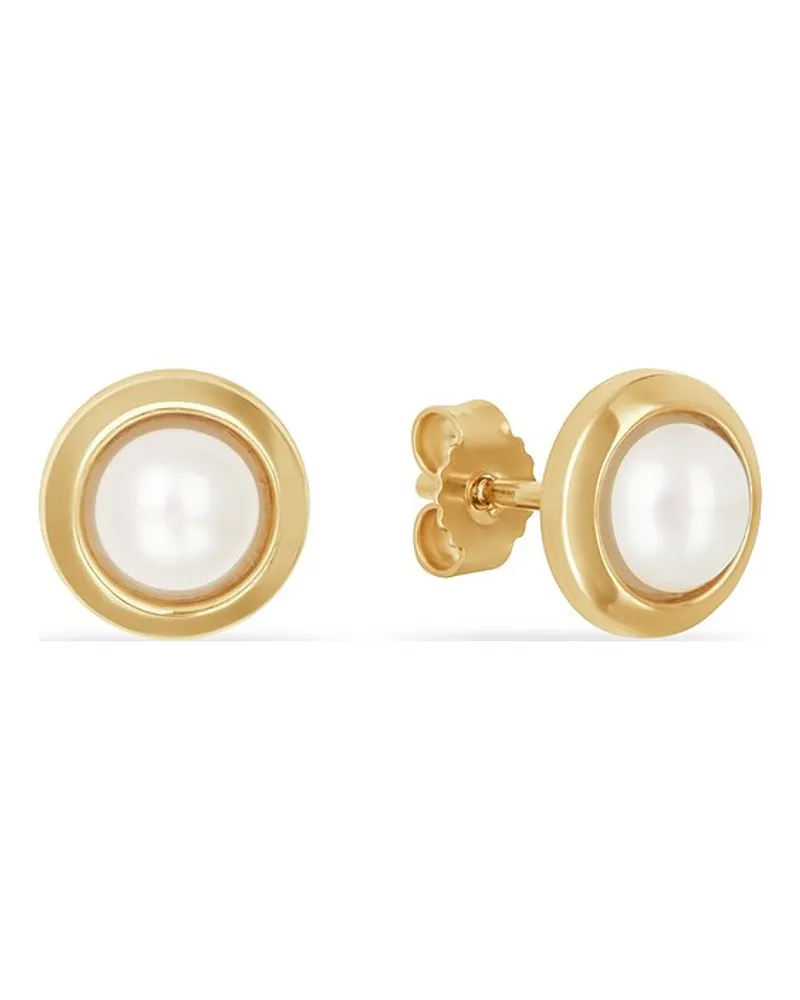 FAVS. Ohrstecker Gelbgold