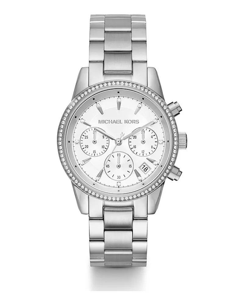 Michael Kors Chronograph Bryant Silber