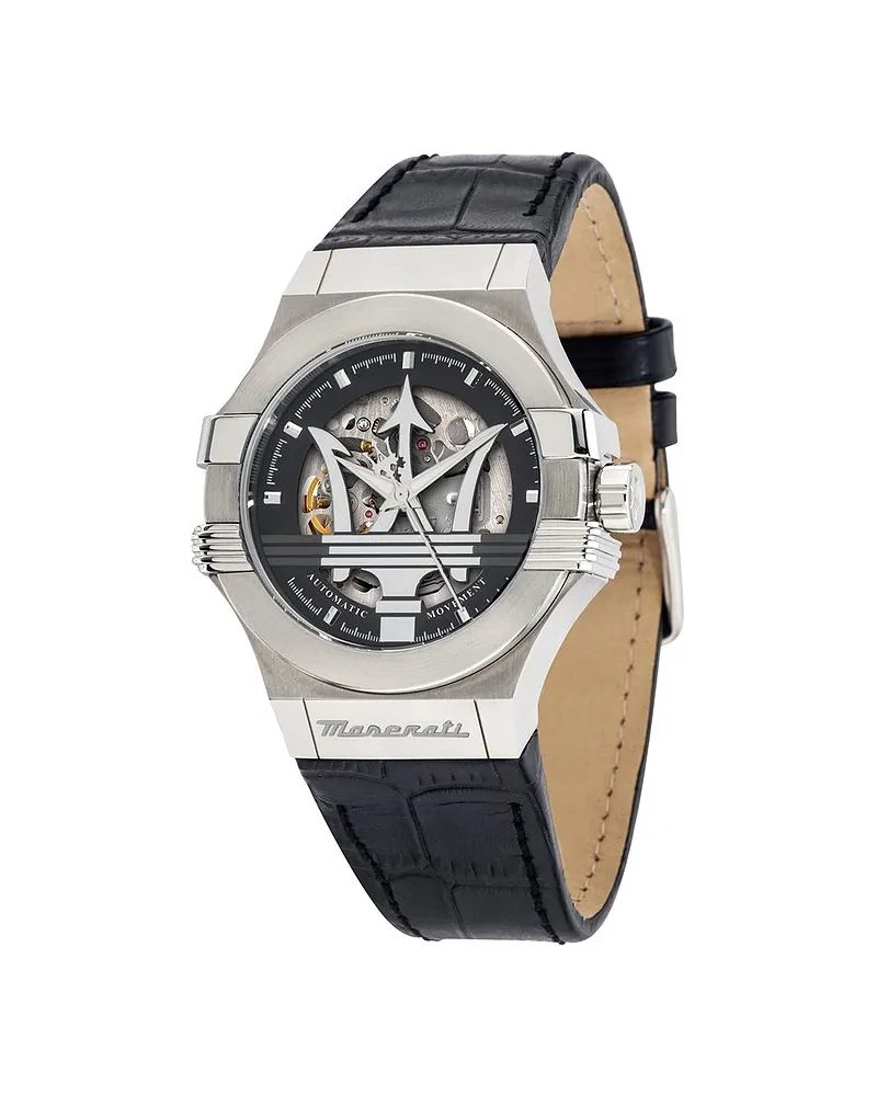 Maserati Herrenuhr Potenza Silber