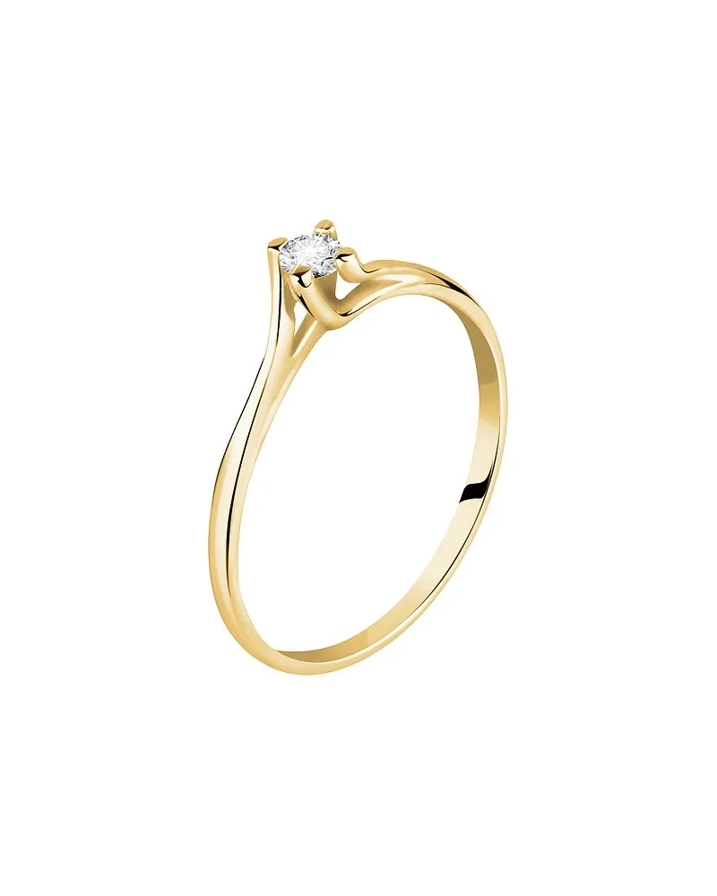 VALERIA Damenring Gelbgold