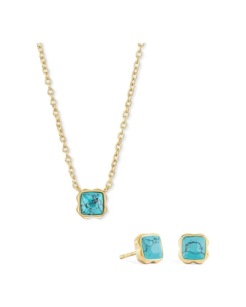 Coeur de Lion Schmuck-Set Türkis