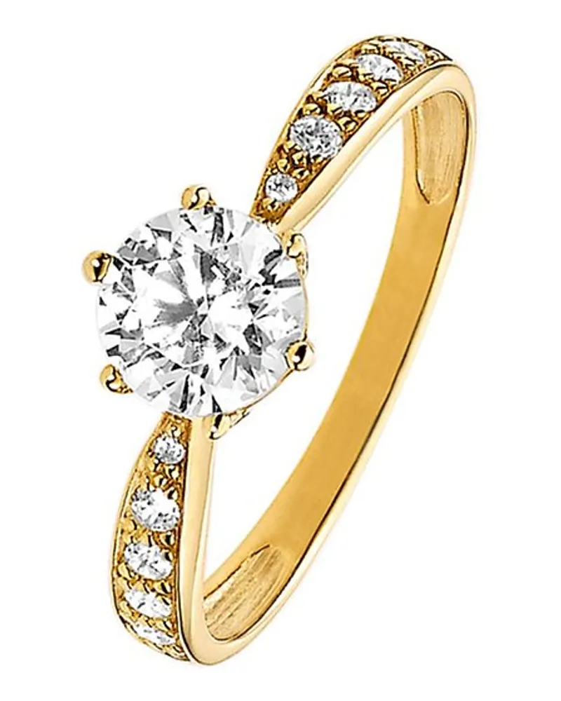 FAVS. Damenring Gelbgold