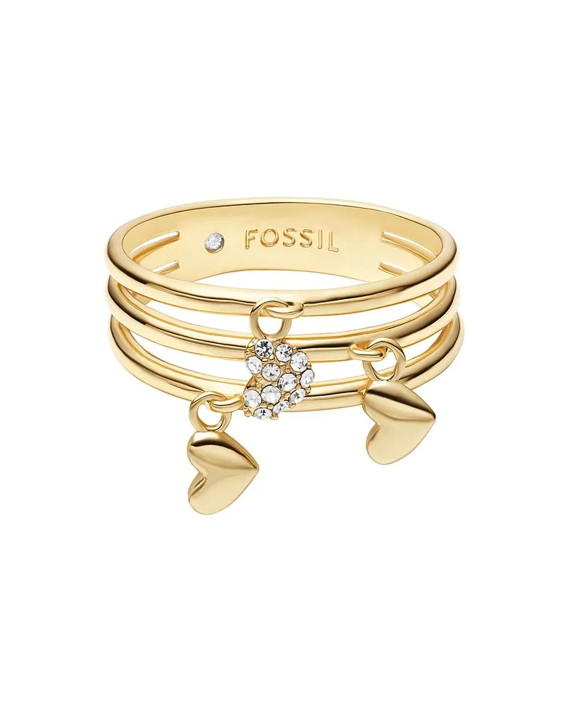 Fossil Damenring SUTTON Gold