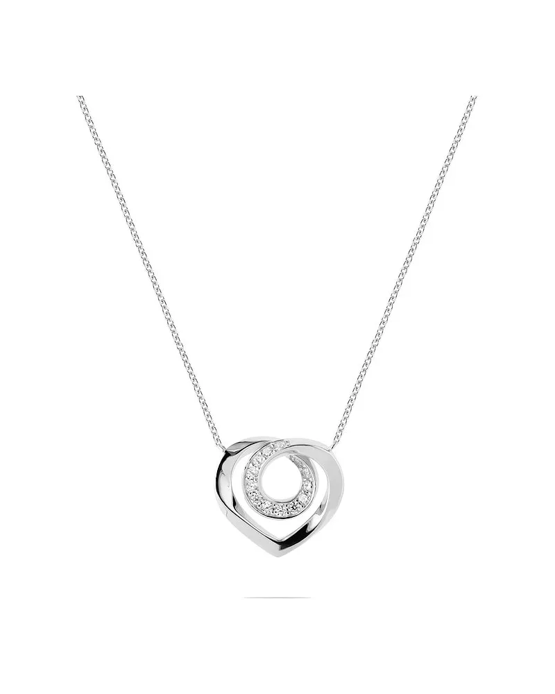 JETTE Kette TWISTED HEART Silber