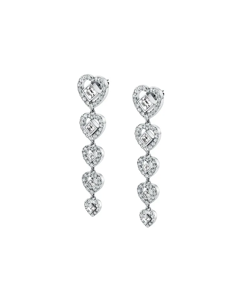Karl Lagerfeld Ohrhänger Crystals Silber