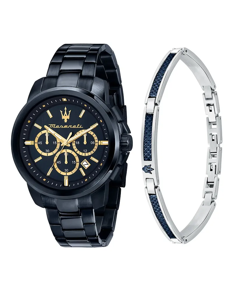 Maserati Chronograph Successo Dunkelblau