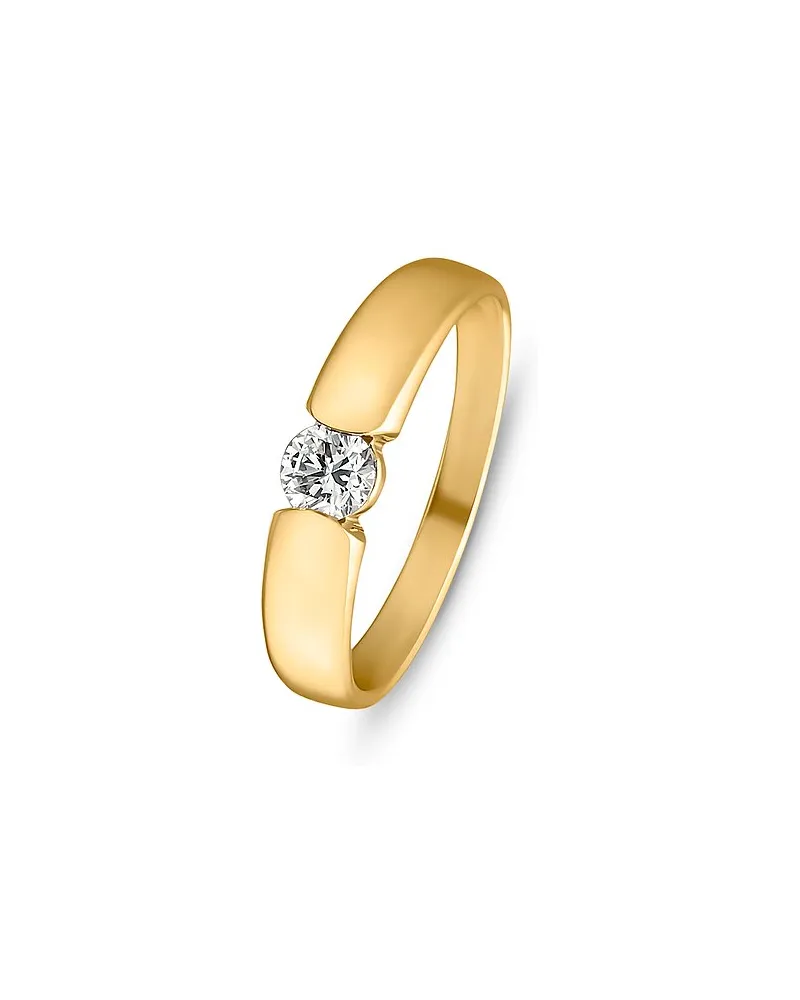 VALERIA Damenring Lab Grown CHRIST Gelbgold