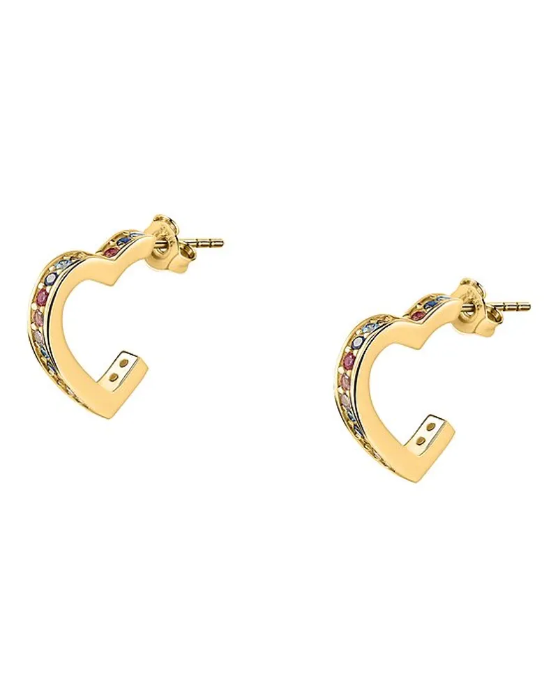 VALERIA Ohrstecker COLORFUL Gelbgold