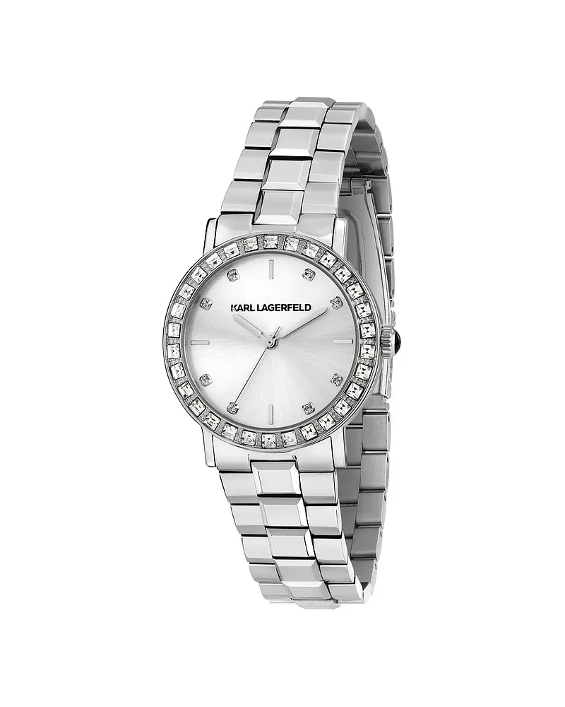 Karl Lagerfeld Damenuhr Silber