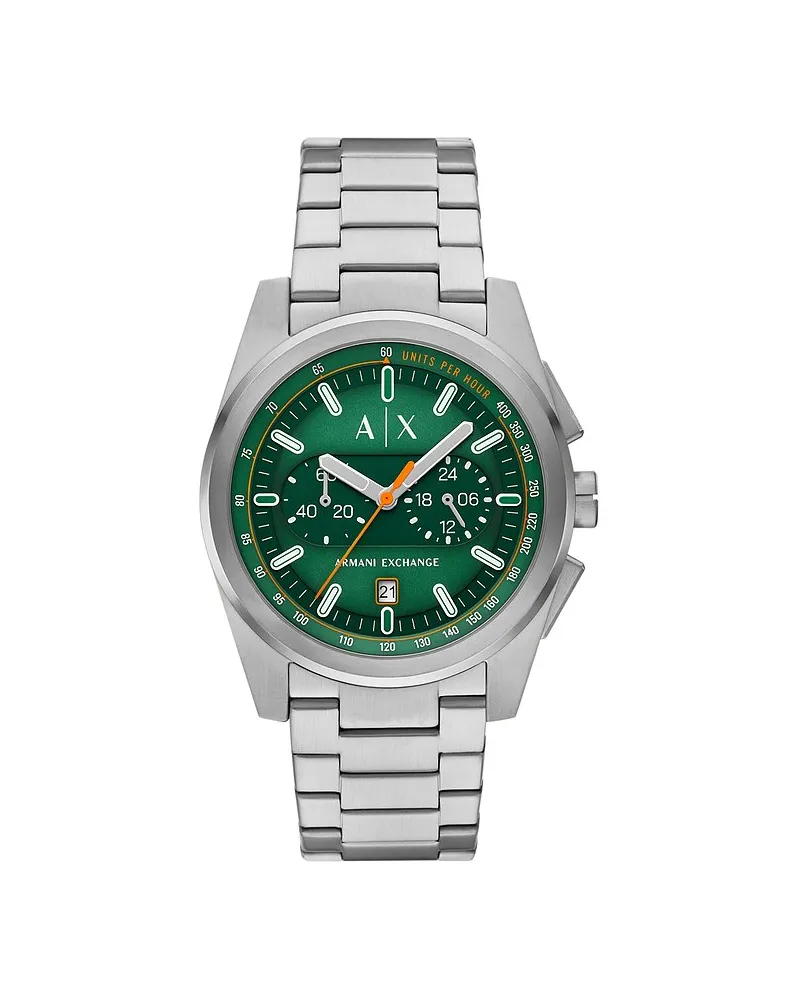 Armani Exchange Chronograph Silber