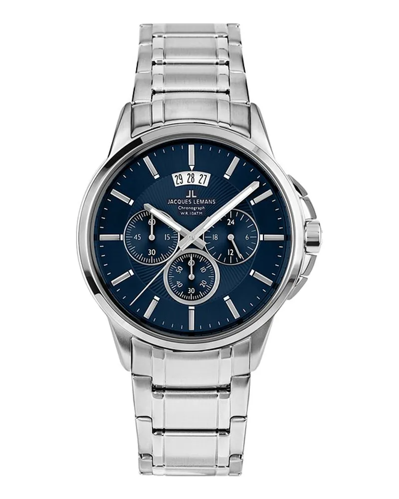 Jacques Lemans Chronograph Classic Silber