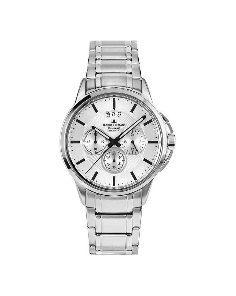 Jacques Lemans Chronograph Classic Silber