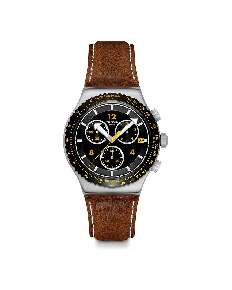 Swatch Herrenuhr 2411 SWATCH ESSENTIALS Grau