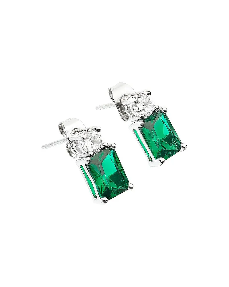 Chiara Ferragni Ohrstecker Emerald Silber