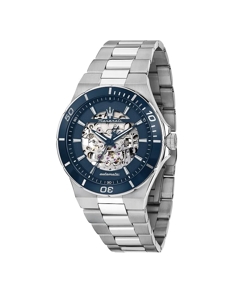 Maserati Herrenuhr Sfida Silber