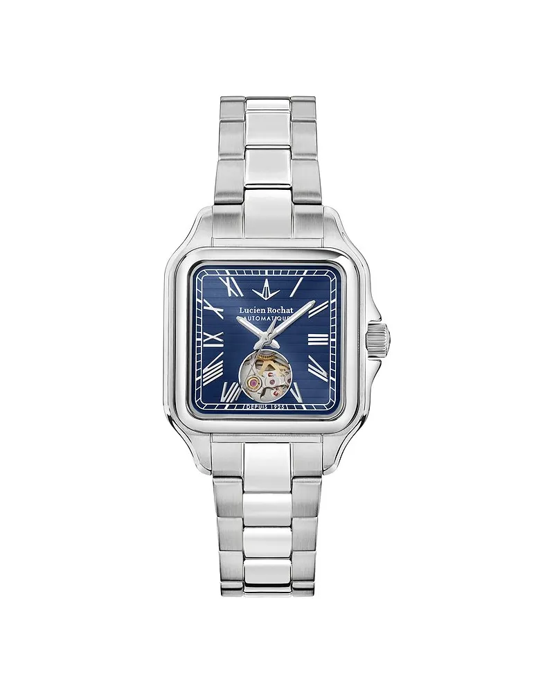Lucien Rochat Herrenuhr Époque Silber