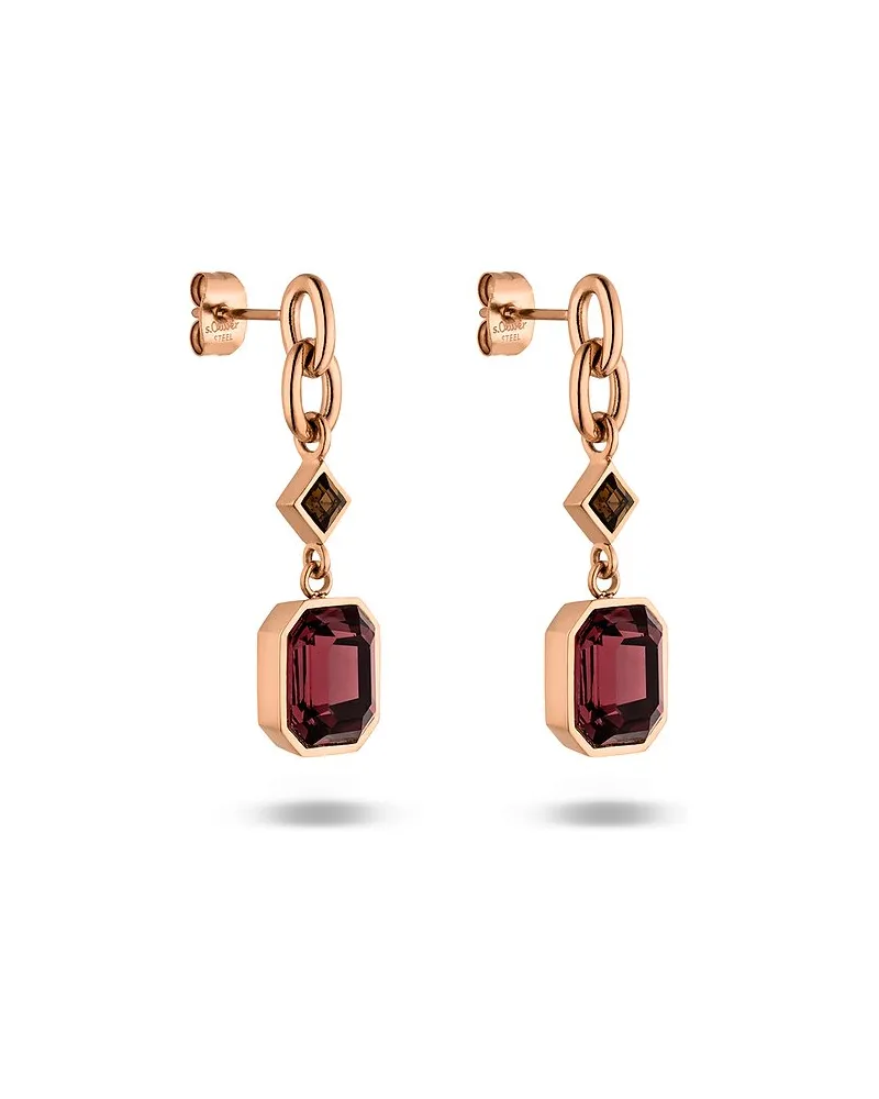 S.Oliver Ohrstecker Roségold