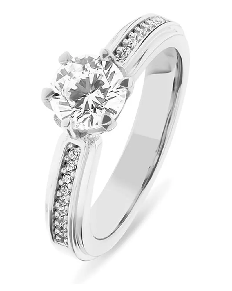 JETTE Damenring DIAMOND Silber