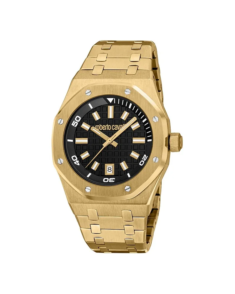 Just Cavalli Herrenuhr Men Gold