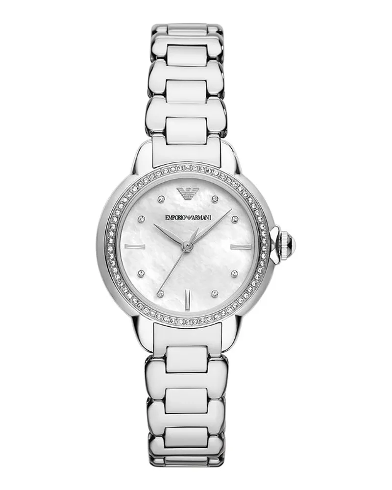 Emporio Armani Damenuhr Silber