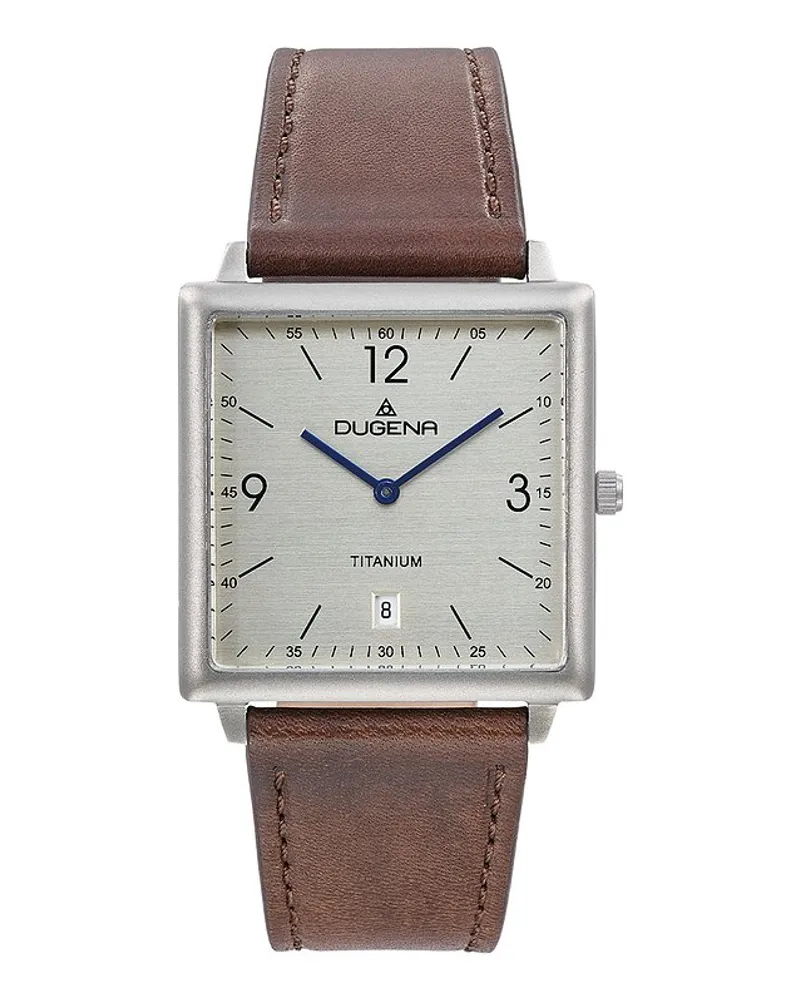 Dugena Herrenuhr Mannheim Silber