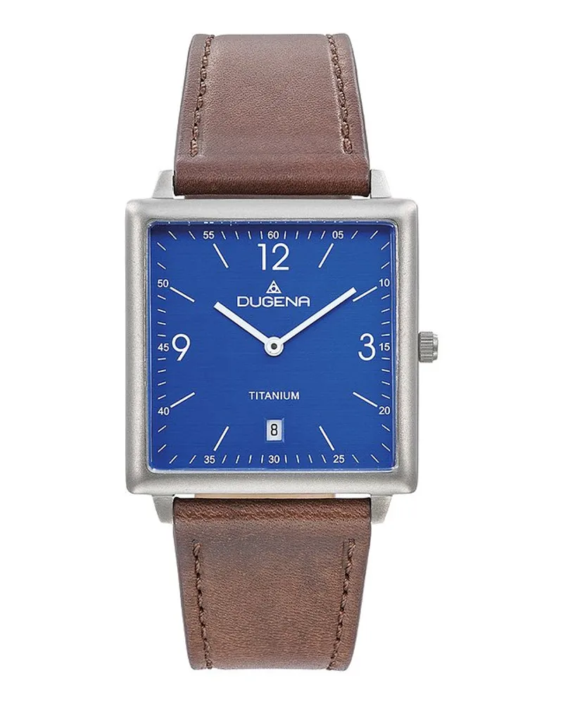 Dugena Herrenuhr Mannheim Silber